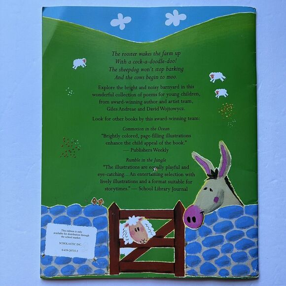 Set Of 2 Childrens Story Books Paperback My Farm Friends and Barnyard Hullabaloo - Picture 11 of 11